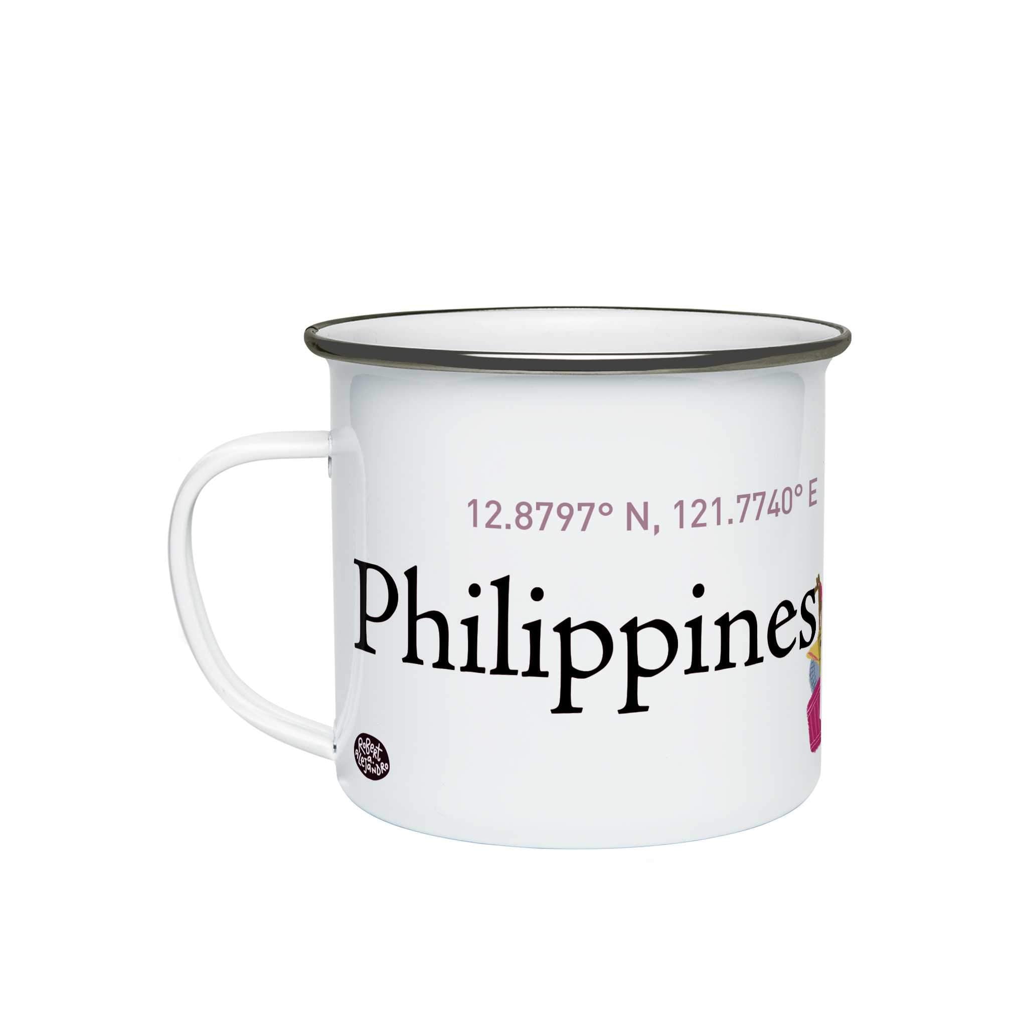 Philippine Jeepney Enamel Mug