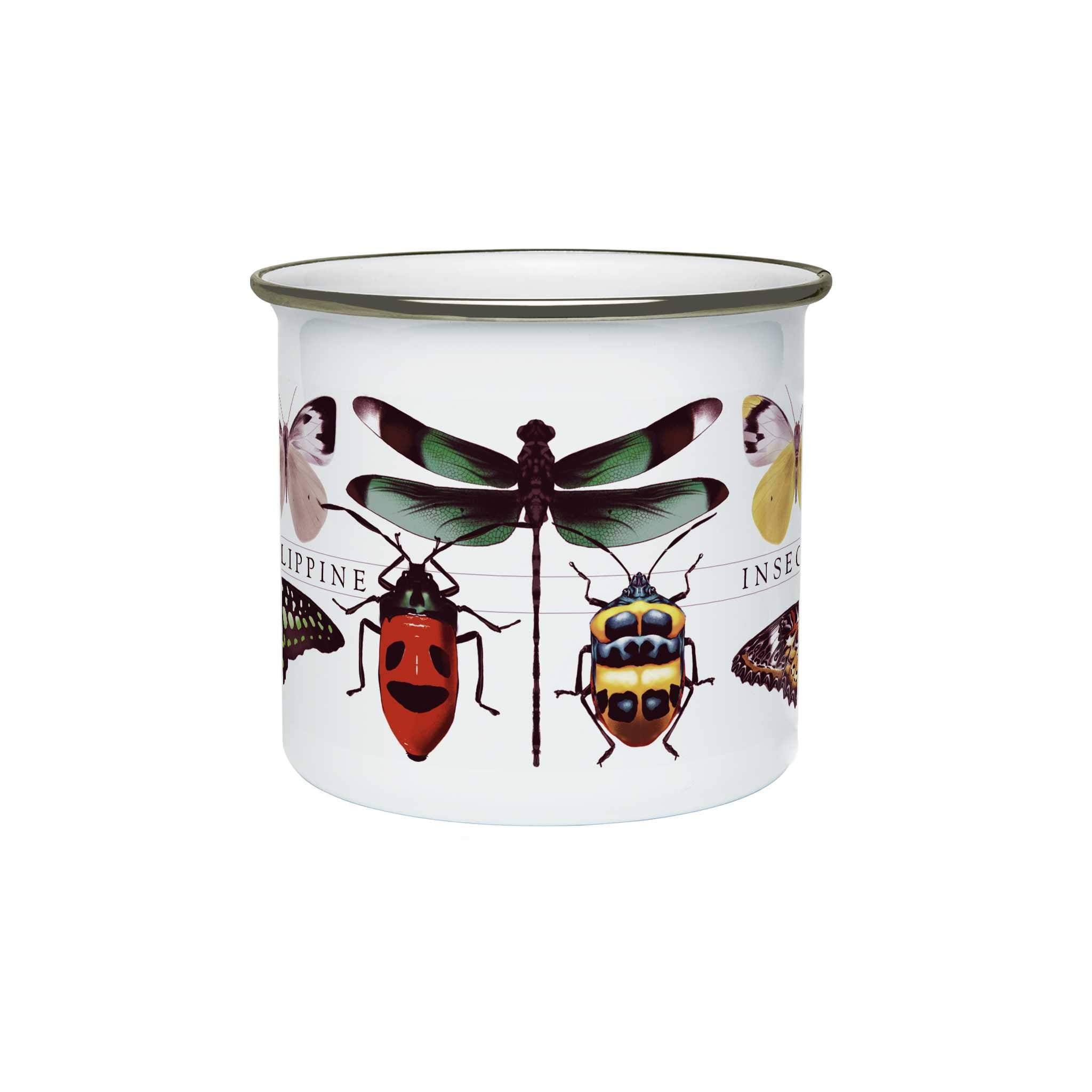 Philippine Insects | Original Philippine Theme Enamel Mug | papemelroti