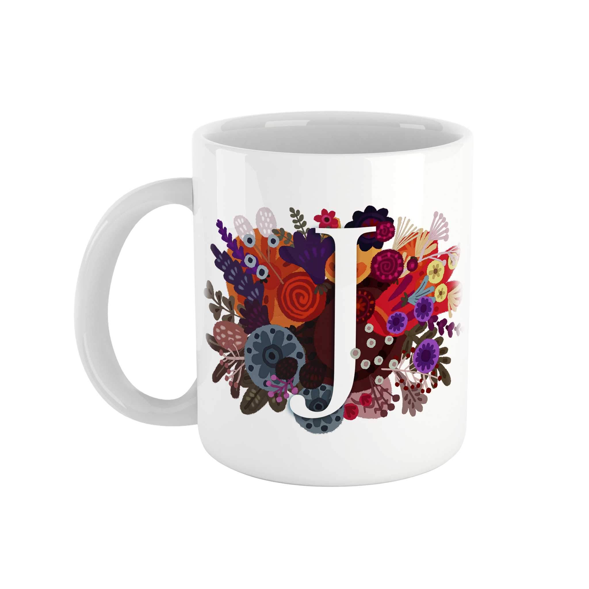 Burst of Colors Ceramic Mug