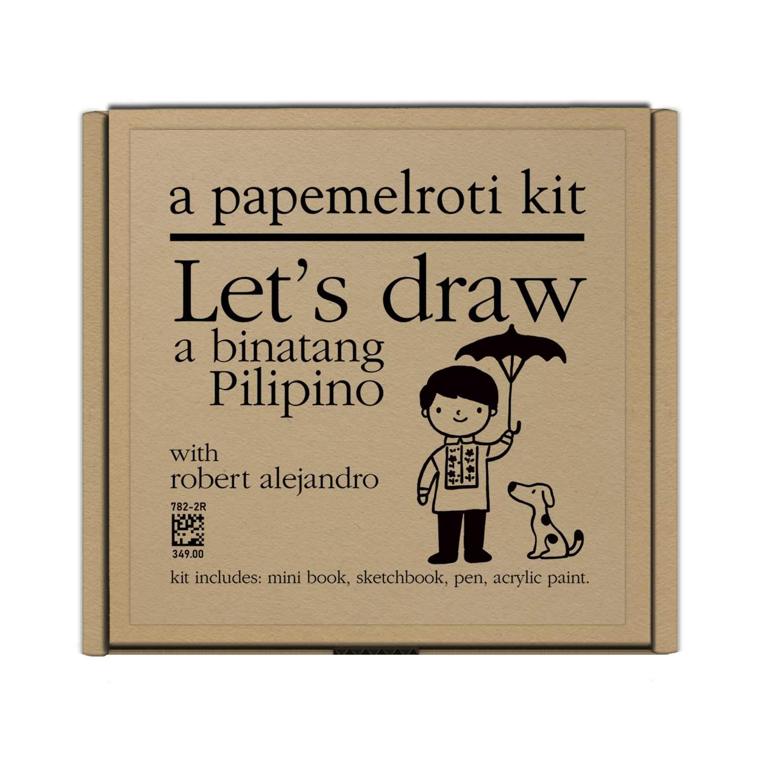 Let's Draw with Robert Alejandro DIY Kit: Binatang Pilipino