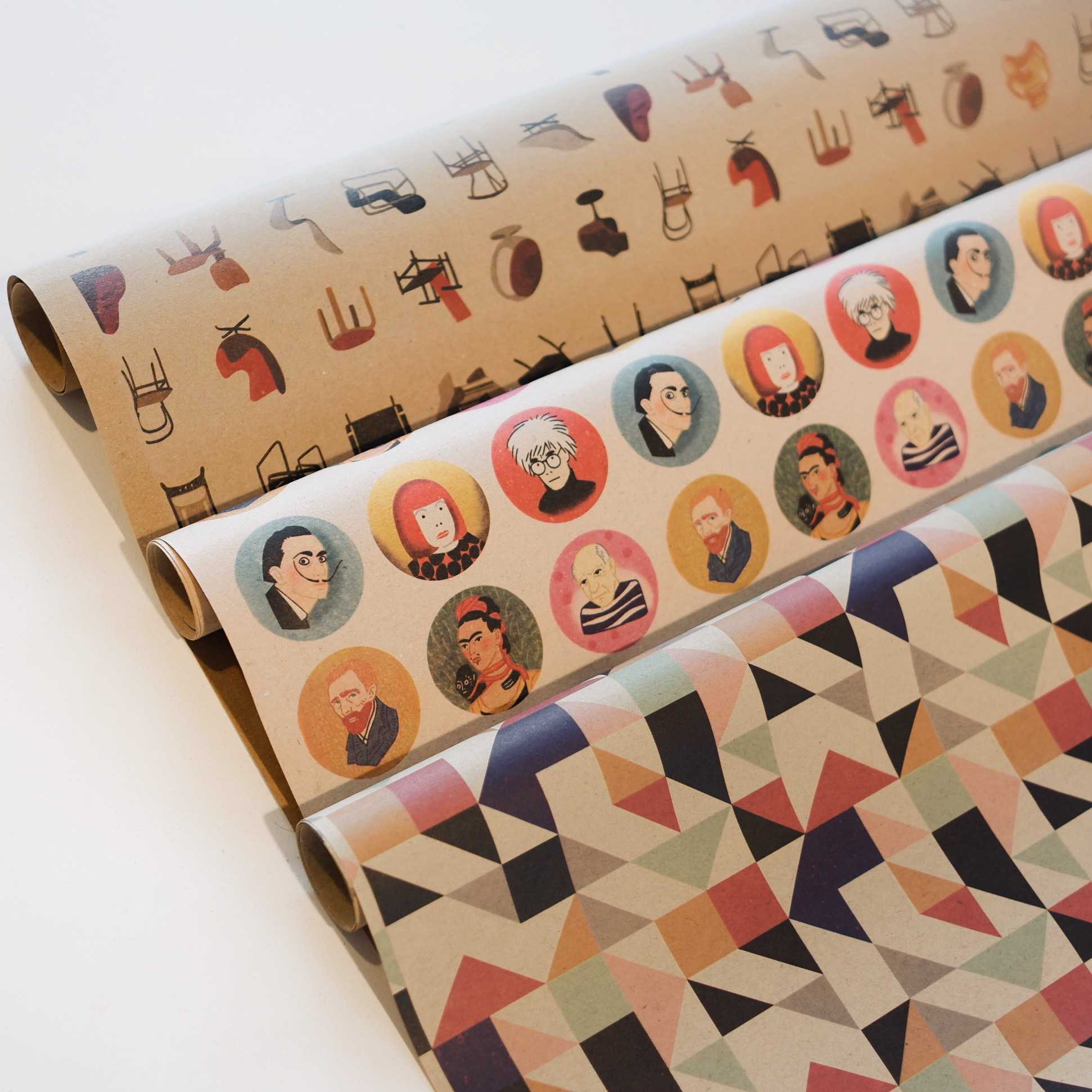 Artists Set Wrapping Paper (Roll of 20 Sheets)