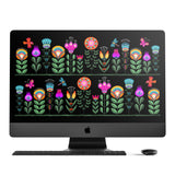 Mexican Blooms Desktop Wallpaper Bundle