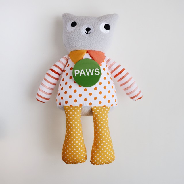 PAWS Kinder Stuffed Toys and Plushie Pillows