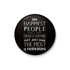 The Happiest People Badge