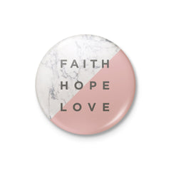 Faith Hope Love Badge