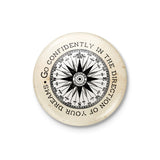 Go Confidently Badge: Compass