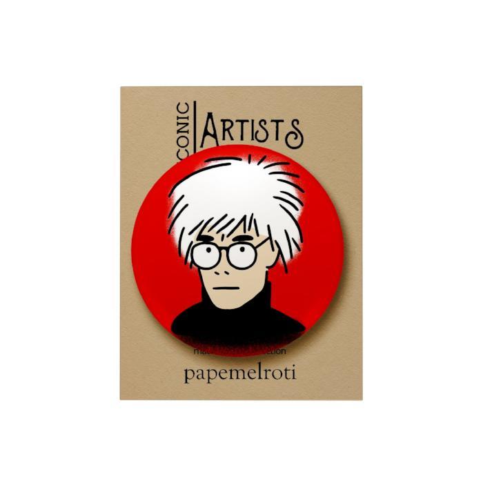 Iconic Artist Badge: Andy Warhol