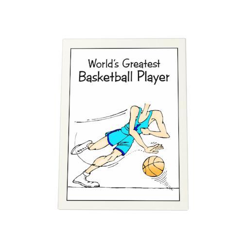 World's Greatest Basketball Player Photo Plaque