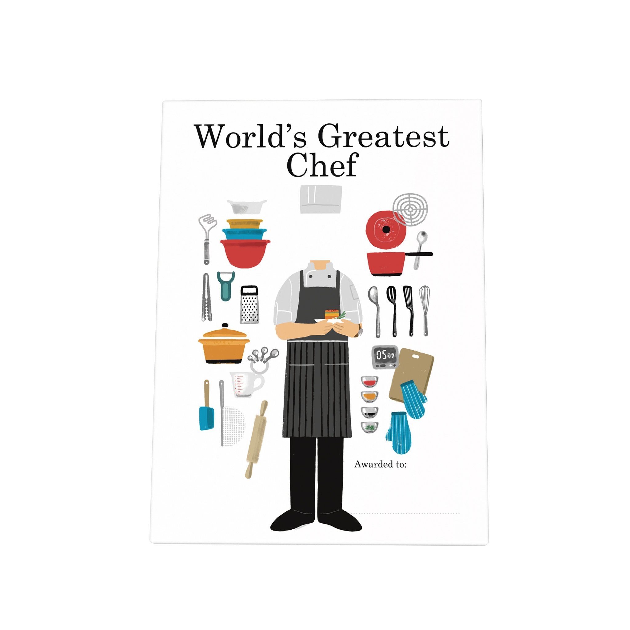 World's Greatest Chef Photo Plaque