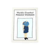 World's Greatest Policewoman Photo Plaque