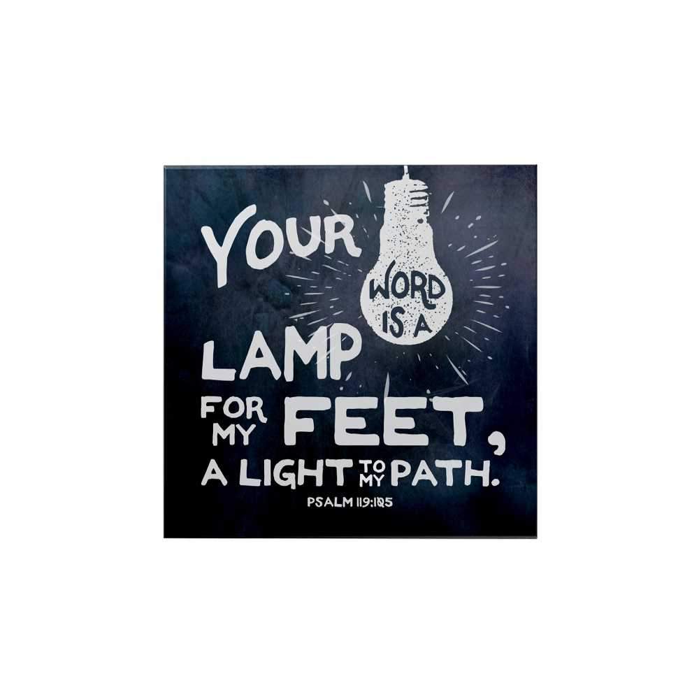 Your Word Is a Lamp Magnet