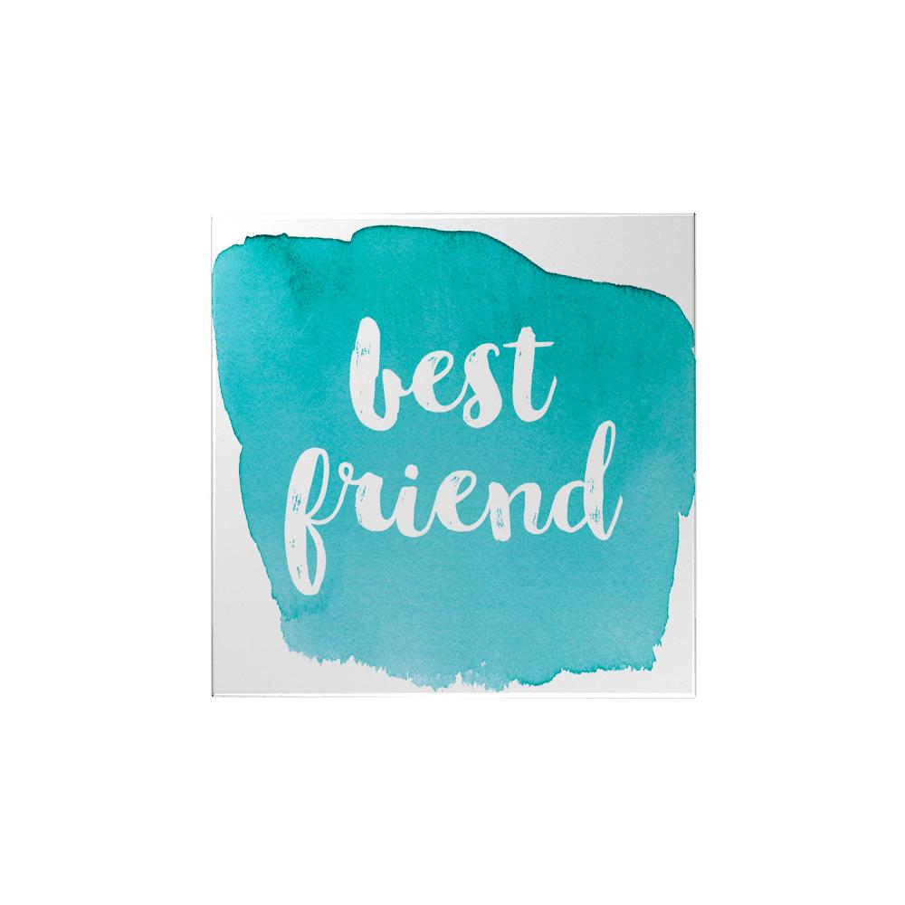 Watercolor: Best Friend Magnet