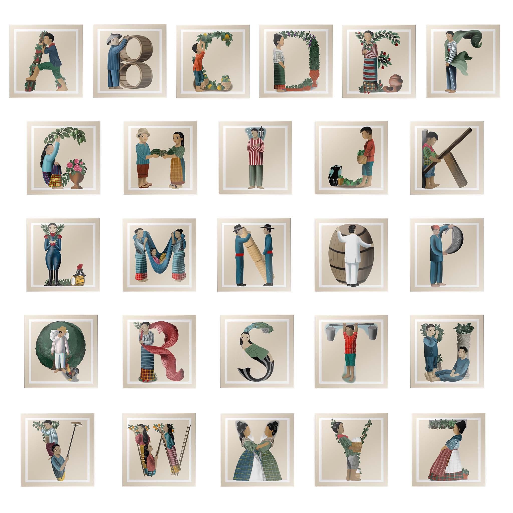 Letras Y Figuras | Original Magnet | papemelroti