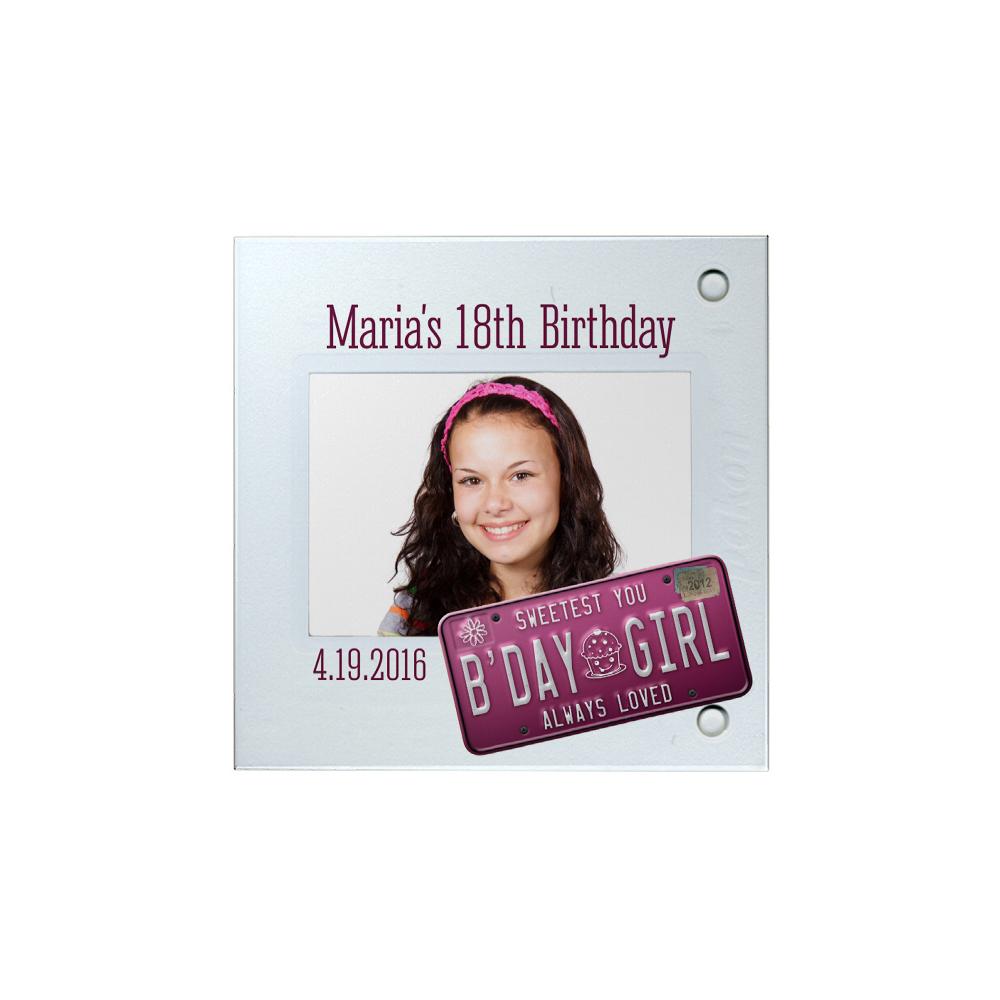 Birthday Girl Personalized Magnet