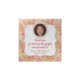 Pink Paisley Personalized Magnet