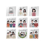 You, Me, and Family Personalized Magnet