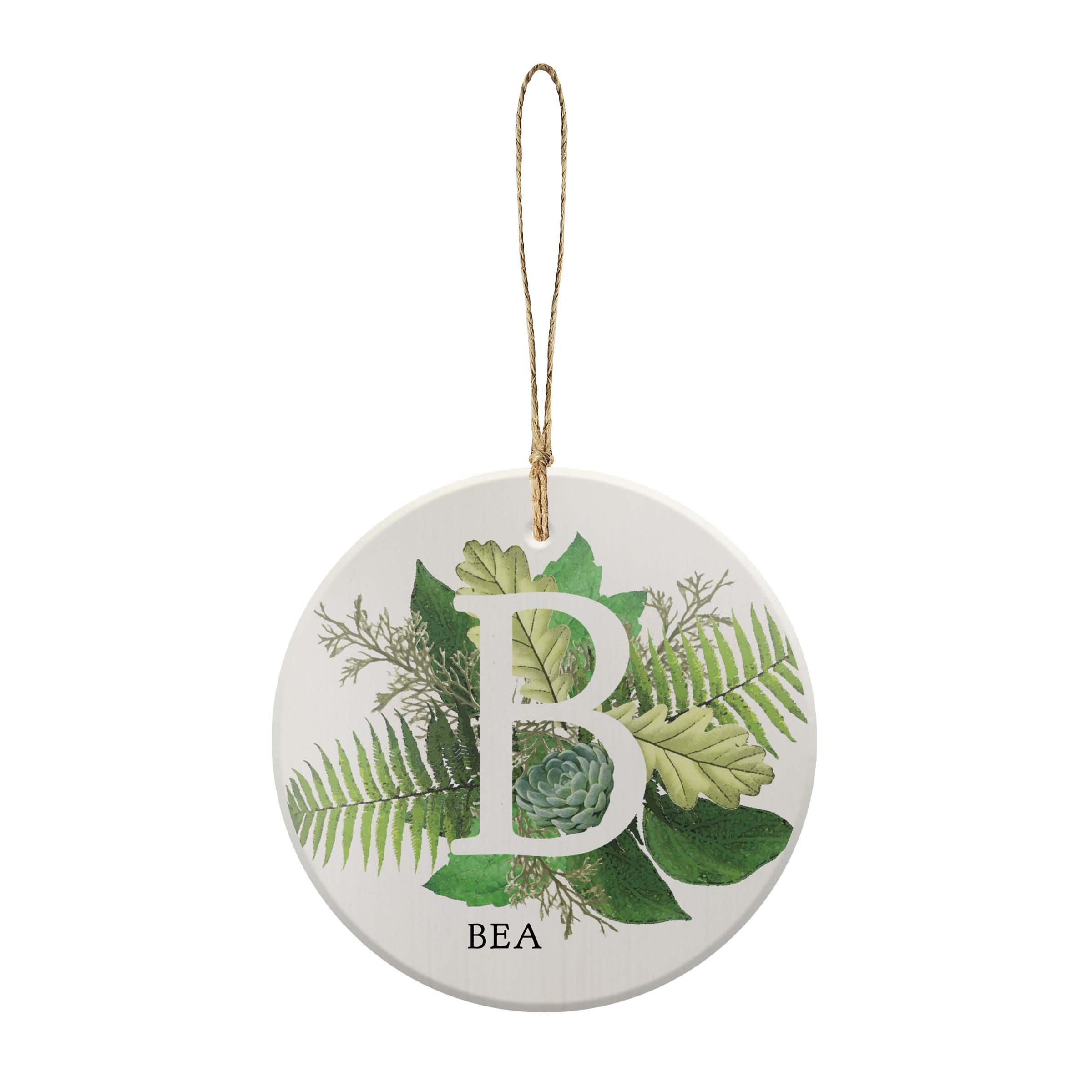 Botanical Monogram Ornaments
