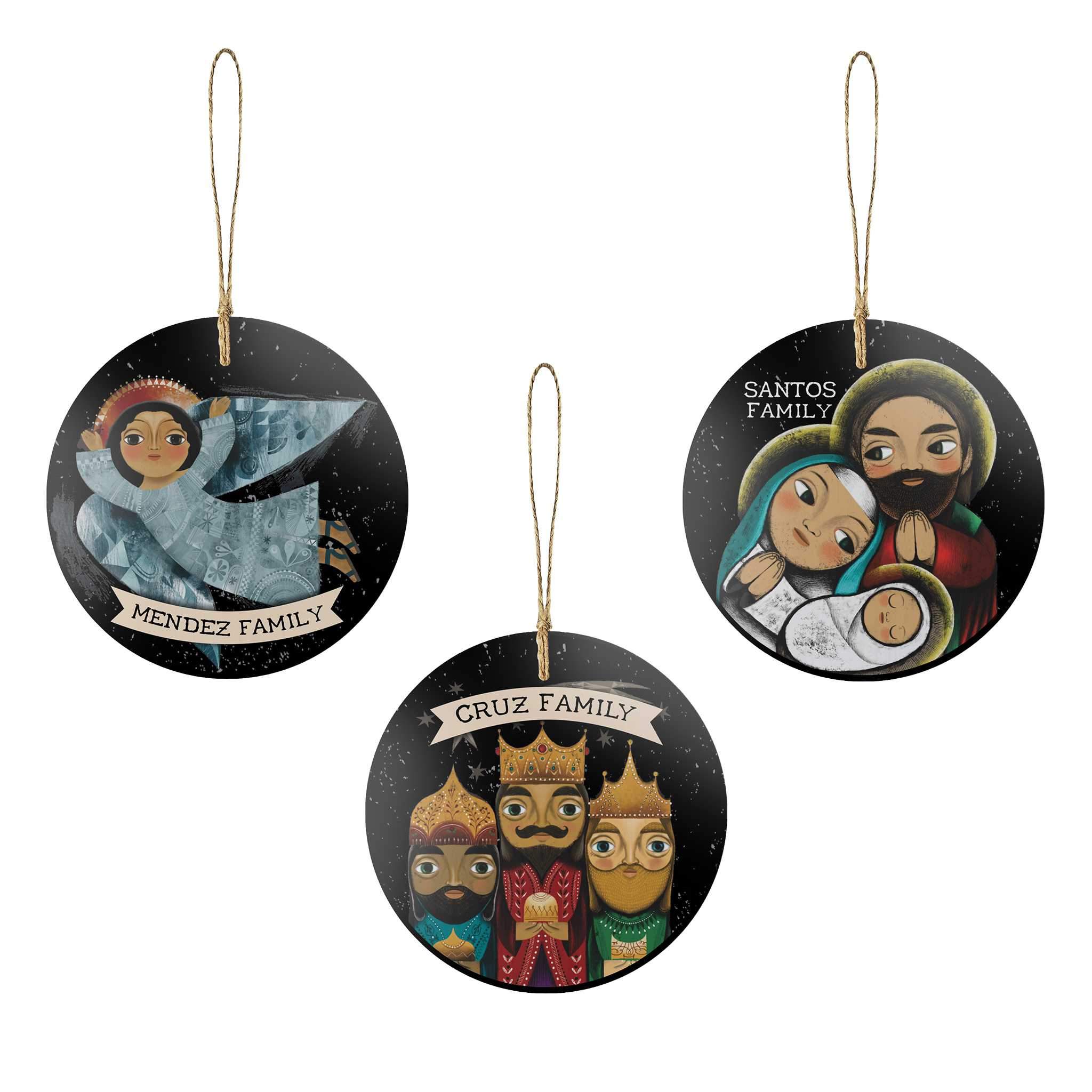 Hosanna Nativity Ornaments