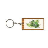 Botanical Monogram Keychain