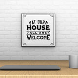At Our House Decoposter