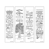 Bible Inspiration: Kingdom Creative Coloring Bookmarks