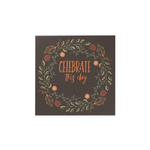 Celebrate This Day Personalized Magnet: Wreath