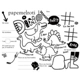 Dino Party Printable Activity Placemat