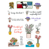 Good Thoughts Grow Printable Craft Cuts