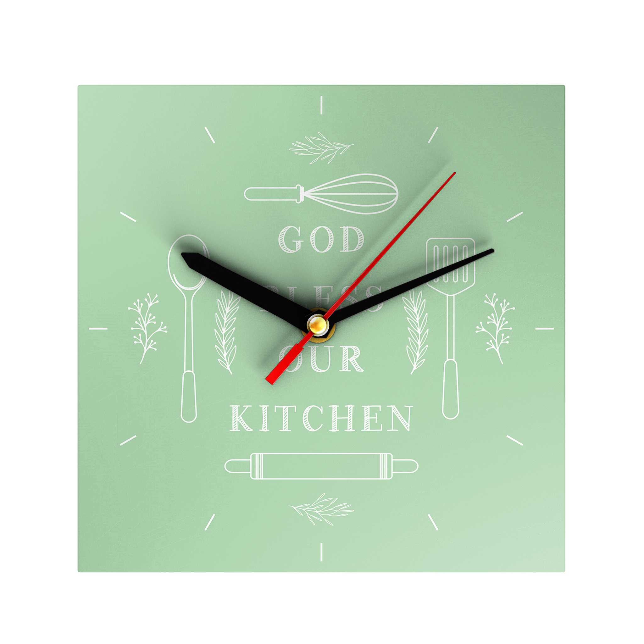 God Bless Our Kitchen Clock