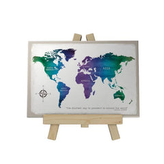 World Map Decoposter