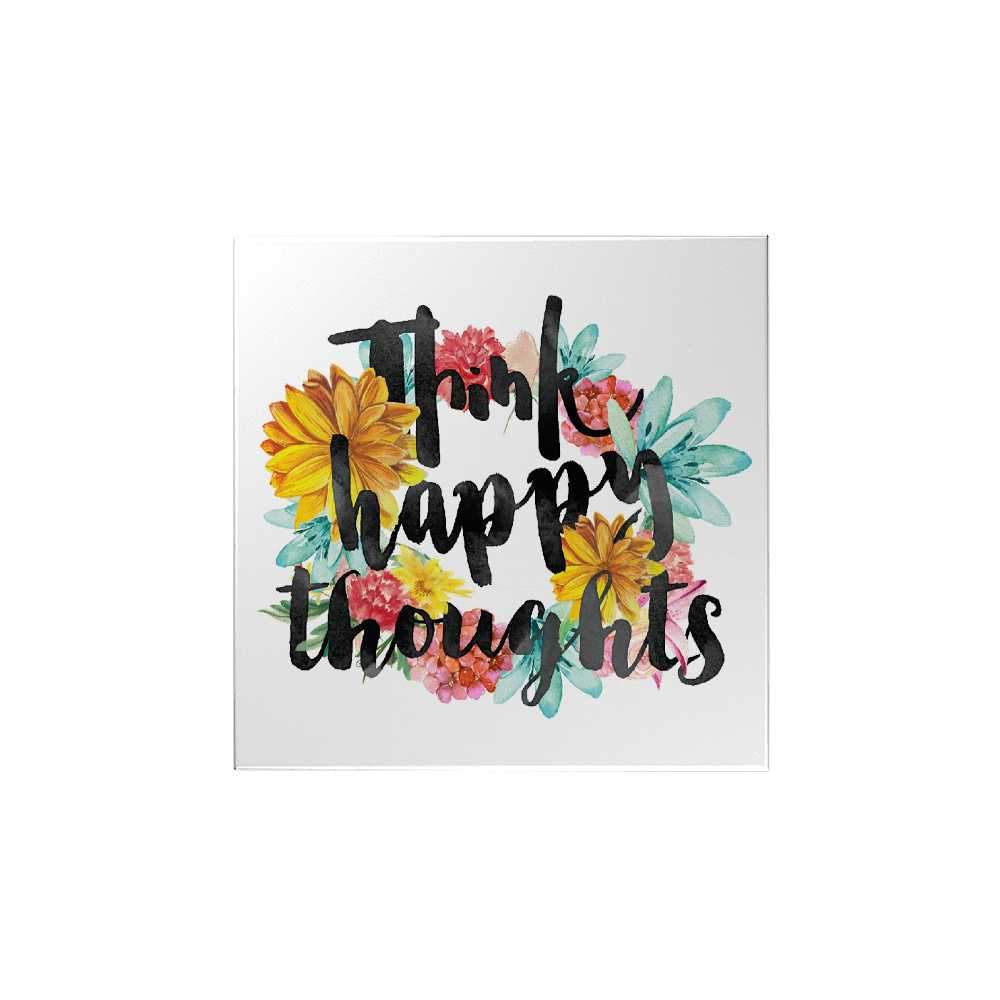 Think Happy Thoughts Magnet