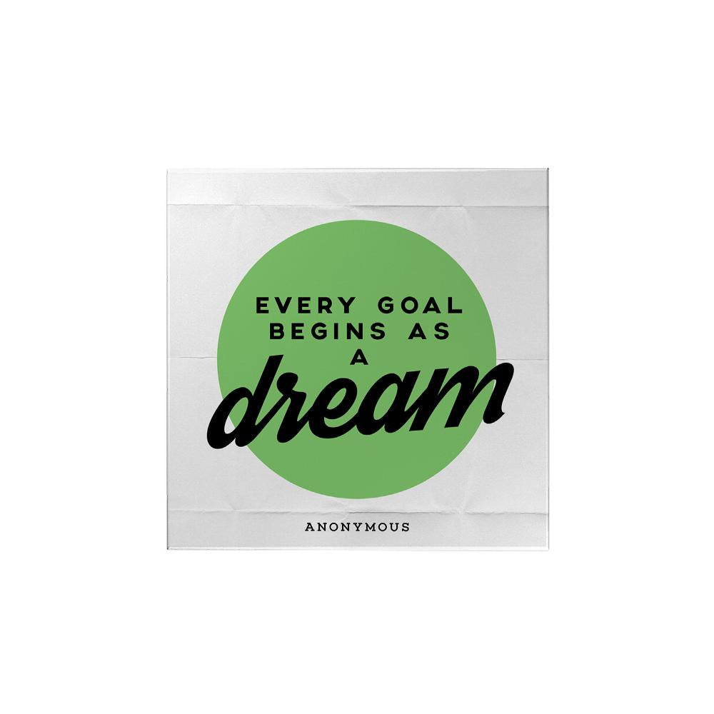 Every Goals Begin as a Dream Magnet