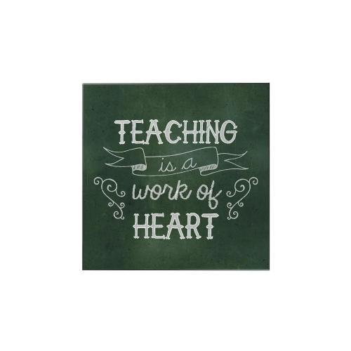 Teaching Is A Work Of Heart Magnet