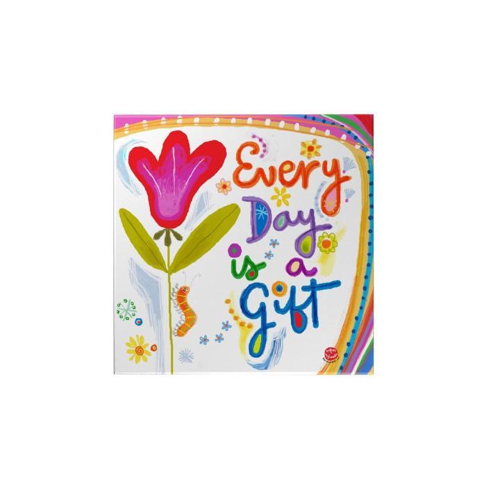 Every Day Is a Gift Magnet: Flower