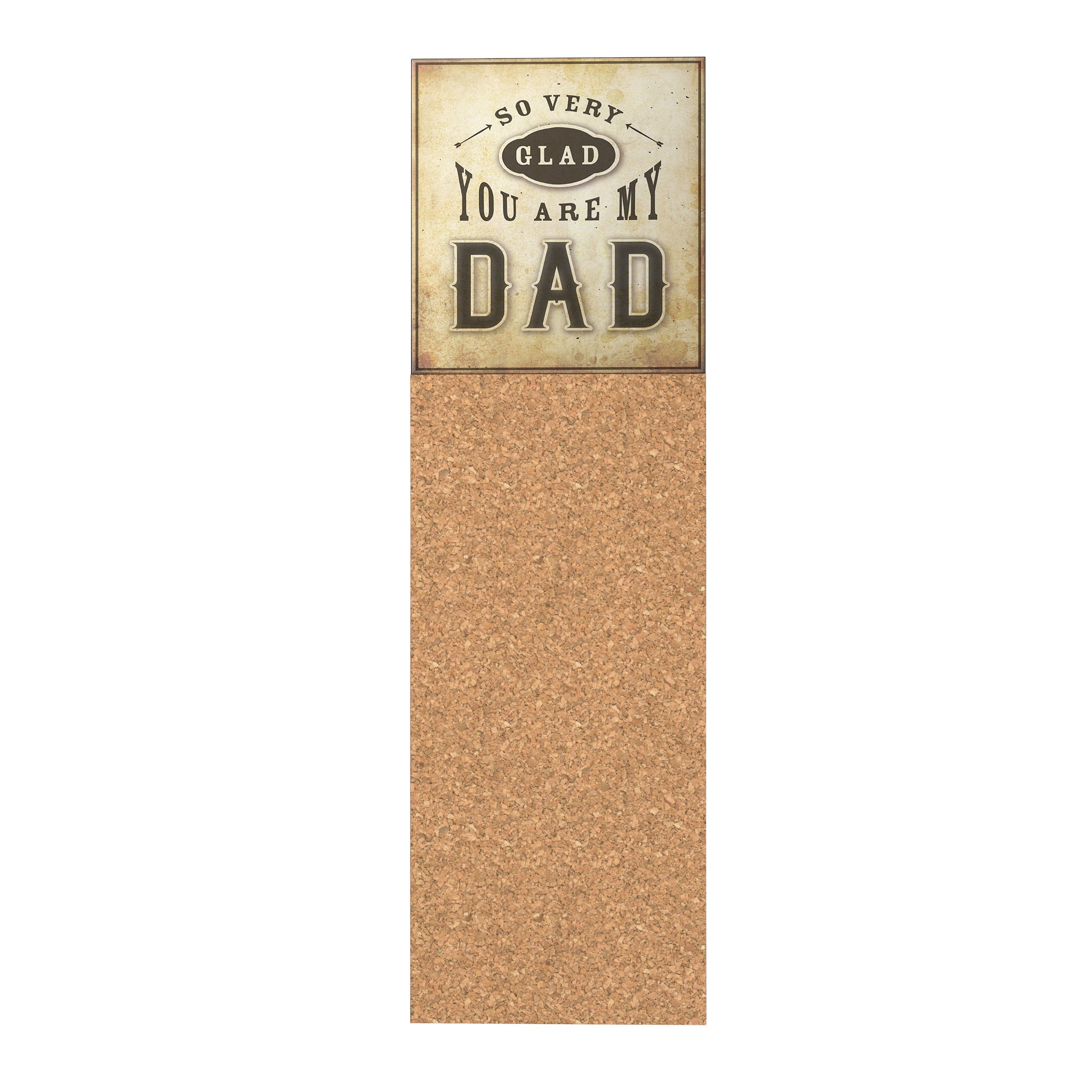 So Very Glad You Are My Dad Corkboard
