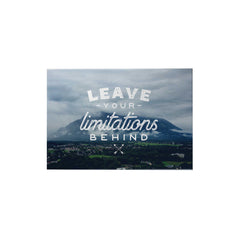 Leave Your Limitations Behind Decoposter