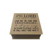 Trust in the Lord Desk Pad