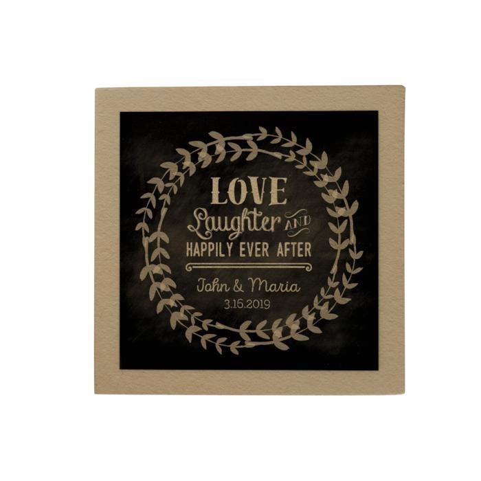 Love and Laughter Personalized Desk Pad