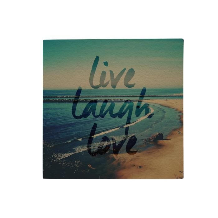 Live Laugh Love Desk Pad