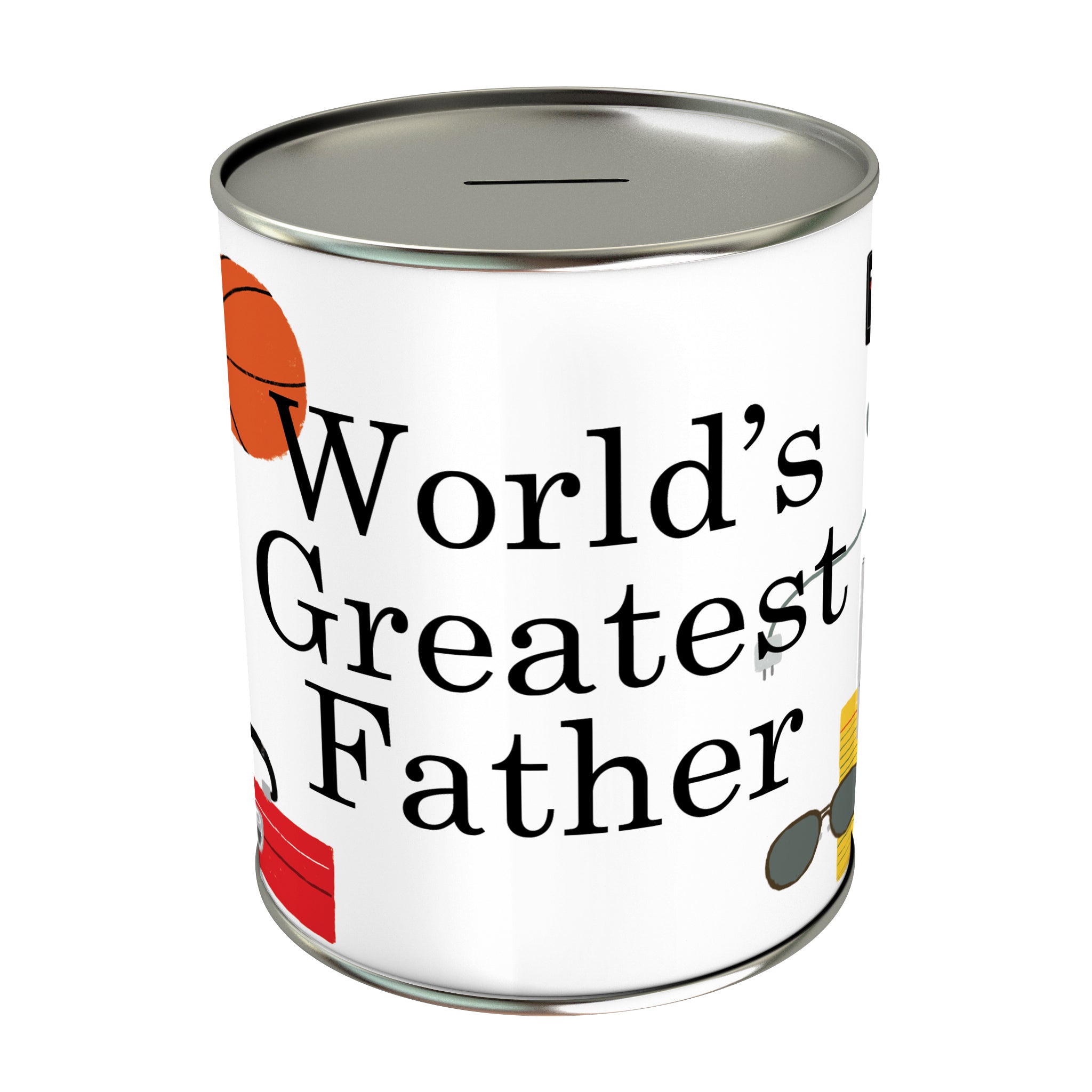 World's Greatest Father Coin Bank