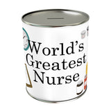World's Greatest Nurse Coin Bank